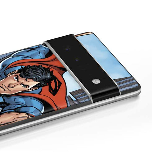 DC Comics Superman Flying Pose Google Pixel 6 Pro Skin
